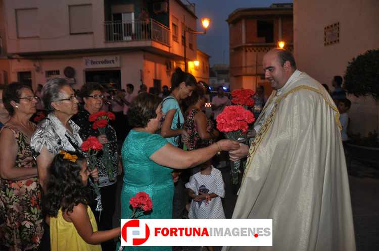 Ofrenda de Flores de los Sodales al Patrón San Roque 2013
